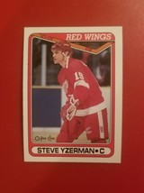 1990-91 O-Pee-Chee Opc Steve Yzerman #222 Detroit Red Wings Free Shipping - £1.94 GBP