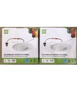 2 Pack of ASD Recessed LED Lights, 6” Dimmable &amp; Directional Downlight 1... - $30.77