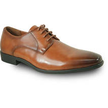 BRAVO Men Dress Shoe King-7 Oxford Shoe Cognac - £35.81 GBP+
