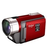 Vivitar HD Camcorder (DVR528R-TA) with 32MB Internal Storage - Red - £23.73 GBP