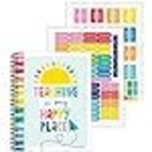 Carson Dellosa Happy Place Planner, 8 x 11 Undated Daily Planner, Weekly Planner - £14.05 GBP