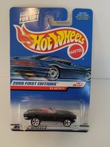 for for Hot Wheels 2000 First Editions 1965 Vette 19/36 Cars Black 1/64 - $14.01
