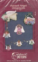 My Sisters and I Patterns, Painted Angel Christmas Ornaments Pattern - $3.87