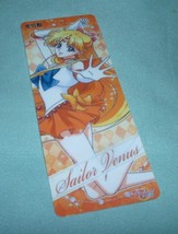 Sailor moon bookmark card sailormoon crystal Venus Pearl around - £5.49 GBP