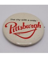 Pittsburgh The City With A Smile Pin Pinback Buttons Badge-
show origina... - £24.01 GBP