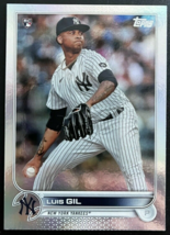 2022 Topps Foil #131 Luis Gil RC Rookie Card New York Yankees ⚾ - £0.95 GBP