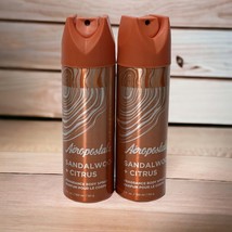 2x  Aeropostale Sandalwood+ Citrus Fragrance Body Spray for Men 5 oz New - $18.06