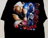 Toby Keith Concert Tour T Shirt Vintage 2005 Screen Play Honky Tonk U 2X... - $69.99
