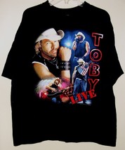 Toby Keith Concert Tour T Shirt Vintage 2005 Screen Play Honky Tonk U 2X-Large - £55.05 GBP