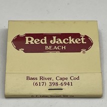 Matchbook Cover  Red Jacket Beach Resort   Bass River, Cape Cod  Restaurants gmg - £9.66 GBP