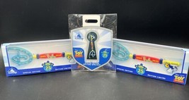 Disney Toy Story 25th Anniversary Collectible Keys &amp; pin– SE Sealed - $18.80