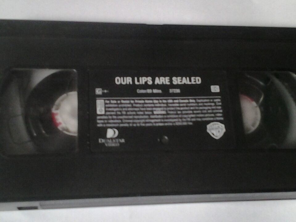 Our Lips Are Sealed (VHS, 2000, Slipsleeve) No Sleeve - $4.21