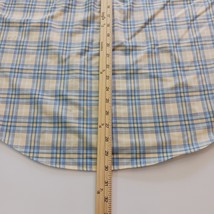 Jos A Bank Executive Collection Men's Yellow & Blue Cotton Button Up Shirt Sz M image 12