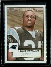 2006 Topps Heritage Rookie Football Trading Card #300 D EAN Gelo Williams Panthers - £6.56 GBP