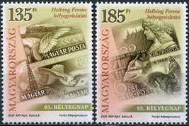 Hungary 2020. 150th birthday of Ferenc Helbing (MNH OG) Set of 2 stamps - £1.83 GBP