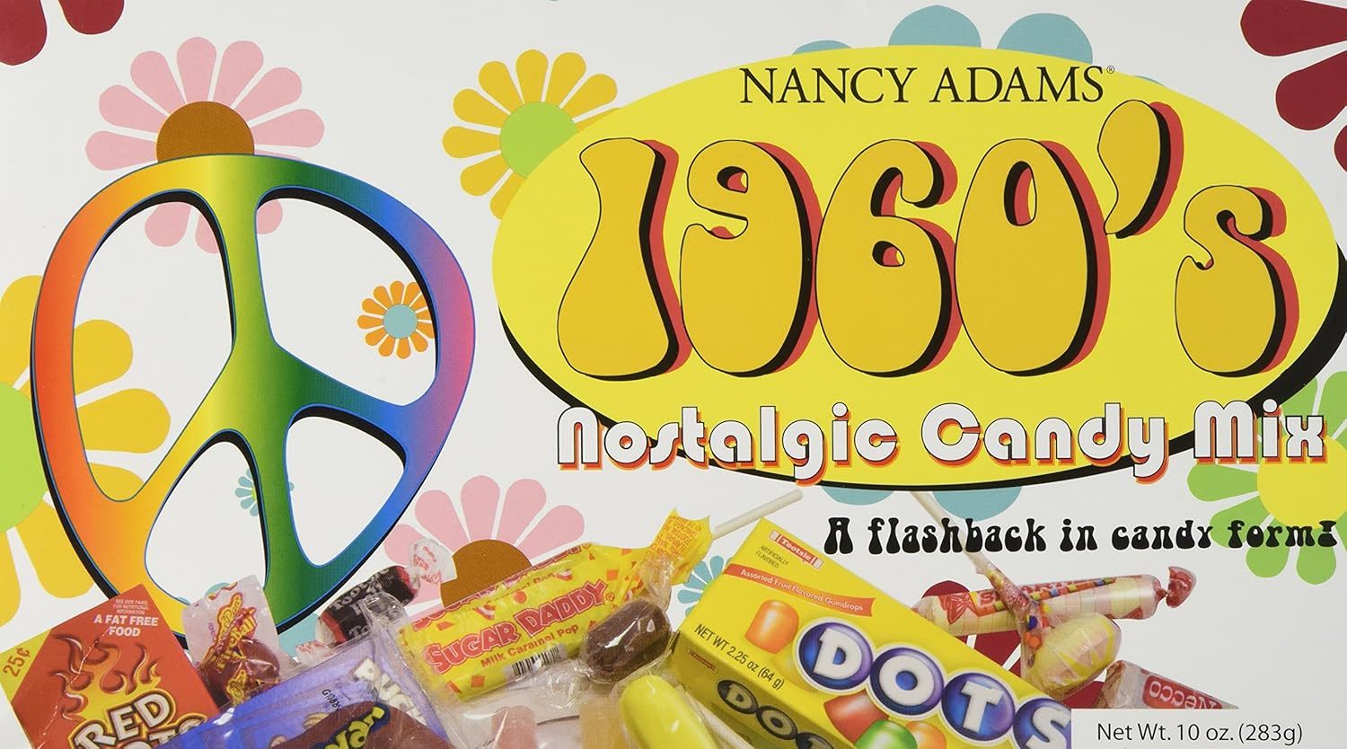 1960&#39;S Retro Candy Gift Box-Decade Box Gift Basket - Classic 60&#39;S Candy,... - $35.99