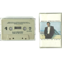 Bruce Springsteen Born In USA Tunnel of Love 2 Cassette Tape Bundle 1984-1987 - £9.09 GBP