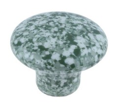 Set Of 8 Ceramic Cabinet Knobs Drawer Pulls Enamelware Granitware Green ... - £20.01 GBP