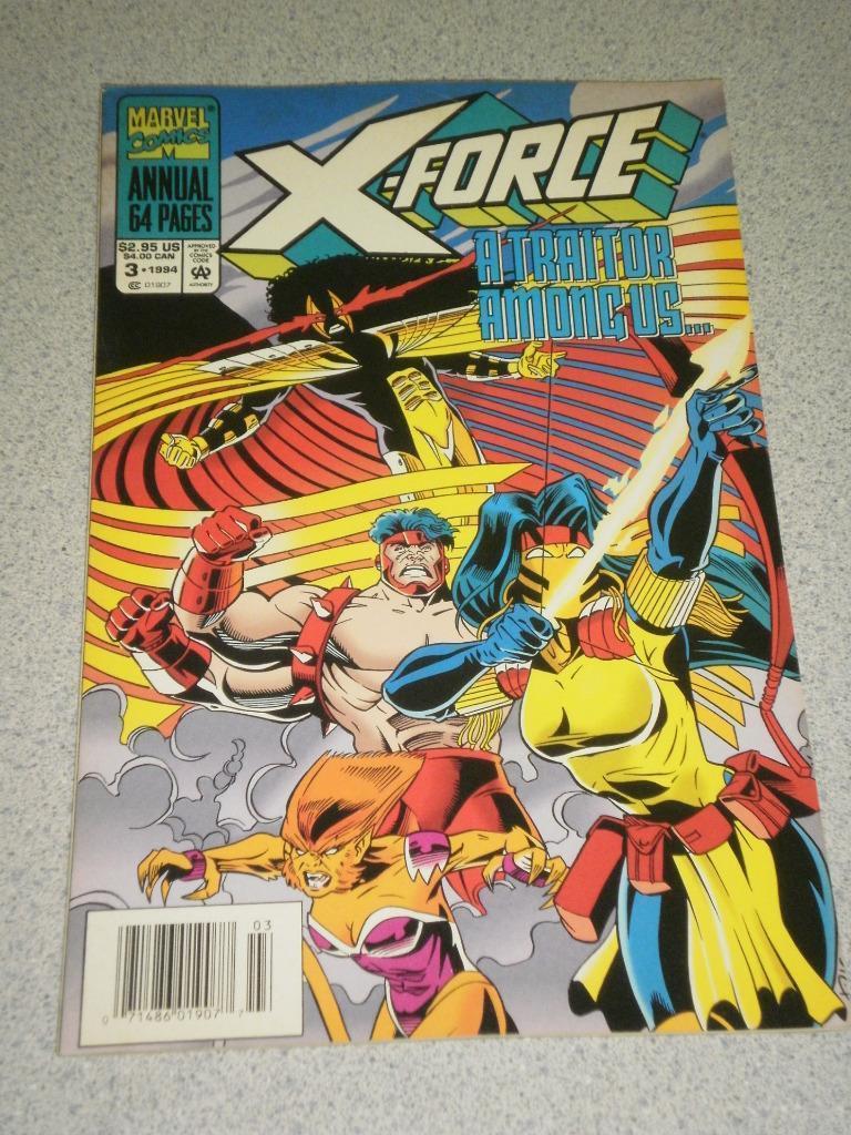 VINTAGE COMIC-X-FORCE- ANNUAL NO.3- 1994- VERY GOOD- L3 - $2.65