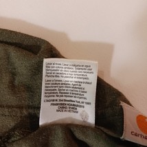 Carhartt Men's Work Wear Time To Earn That Buck Hunting Long Sleeve T-Shirt Sz L image 7