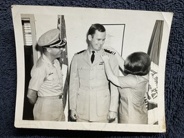 U.S. Navy NAAS REAM Field Official Photo CDR. R.N. KERSCH At Officer Pin... - $49.48