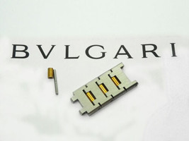 Genuine Bvlgari Diagono 18k Gold &amp; Stainless Steel Watch Links , Great P... - $99.00