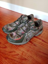 Asics Gel Euphoria Running Sneakers Shoes Women Sz 10 Green Pink Camo H1C7N - $32.62