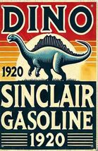 Sinclair  Retro Vintage Gas Gasoline Oil Sign 8x12 inches Station b - $34.84 CAD