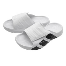 Adidas Lightblaze Slide Unisex Casual Slipper Gym Slides Black [US:5~10]... - $64.52