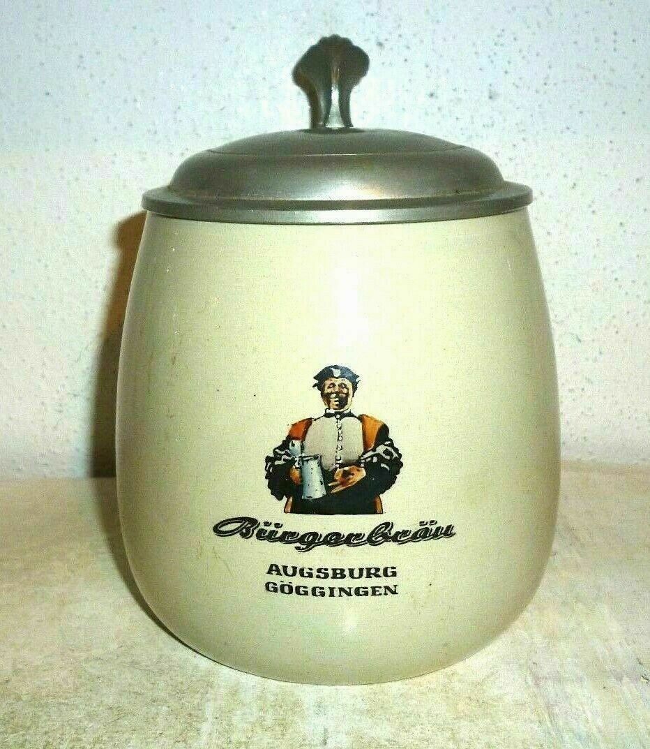 GERMAN BREWERIES Multiples 4 0.5L Lidded German Beer Stein - $14.95