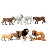 African Jungle Animals Toy Lions Figure Realistic Plastic Figurine Plays... - £46.32 GBP