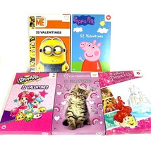 Valentines School Shopkins Disney Princess Peppa Pig Kitty Cat Despicable Me 32 - £7.98 GBP