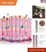 12 Pack of Vibrant Confetti Cannons – Perfect for New Year&#39;s &amp; Weddings! - $42.00
