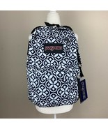 NWT JanSport Super FX Series Backpack - White Denim Emblem (Discontinued Color) - £34.37 GBP
