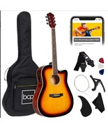 Best Choice Products - 41in - Beginner Acoustic Electric Guitar - $67.91 CAD