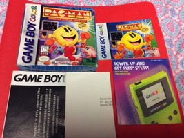 Pac-Man Special Color Edition - Authentic - Game Boy Color - Box / Manua... - $12.95