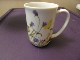 Cup Mug Nature Garden Society Fine China Vintage 1975 by Enesco - $9.40