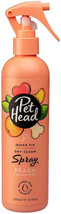 Pet Head Peach Dry Clean Spray with Argan Oil | Quick Fix Dry Dog Shampoo - £20.06 GBP+
