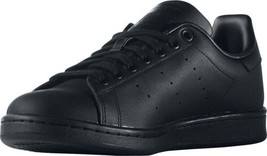 adidas Originals Mens Stan Smith Fashion Sneaker Size 7.5 Color Black - £101.32 GBP