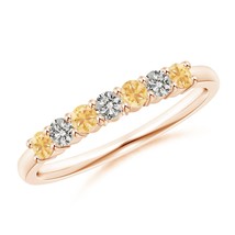 Authenticity Guarantee

ANGARA 0.45 Ct Half Eternity 7-Stone Citrine &amp; Diamon... - £568.47 GBP