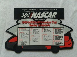 1999 NASCAR Winston Cup Series Schedule Magnet - £11.67 GBP
