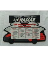 1999 NASCAR Winston Cup Series Schedule Magnet - £11.84 GBP