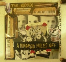 The Walkmen 2 Sided Poster Album Promo A Hundred Miles Off - $494.94 MXN