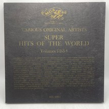 Various Original Artists Super Hits of The World 4 Record LP Vinyl Boxed Set - £19.60 GBP