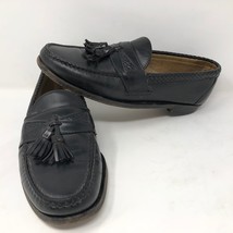 Allen Edmonds Maxfield Mens Moccasin Black Leather Tassel Loafers Size 9B  USA - £58.71 GBP