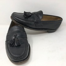 Allen Edmonds Maxfield Mens Moccasin Black Leather Tassel Loafers Size 9... - £56.17 GBP