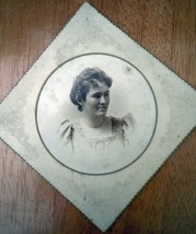 Small Cabinet Photo Of Victorian Woman 1900s - £5.49 GBP