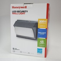 Honeywell Wall Light Security Outdoor Integrated LED Titanium Gray Hardw... - £37.82 GBP