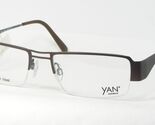YAN by BoDe 6225 64 MAUVE BROWN EYEGLASSES GLASSES FRAME 52-19-140mm Ger... - $57.41