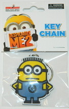 Despicable Me 2 Movie Minion Tom Rubber Key Chain LICENSED NEW UNUSED - $5.94